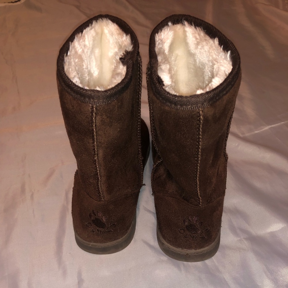 Dawgs women’s Boots brown with Plush Lining - Picture 5 of 11